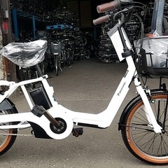 試乗🉑新車仕上げ⭐️中古子供乗せ電動自転車 パナソニックギュットアニーズの画像