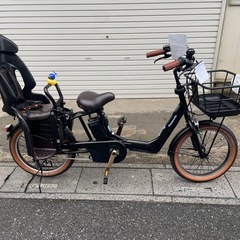 試乗🉑新車仕上げ⭐️中古子供乗せ電動自転車 パナソニックギュットアニーズの画像