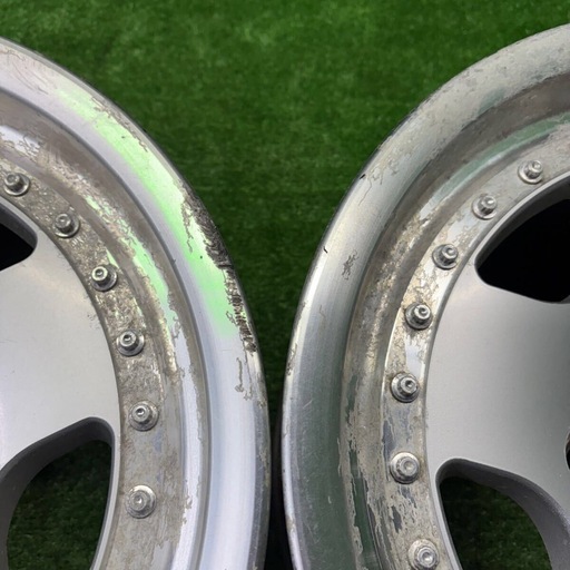 BS ブリヂストン　CV645 15×6.5J +30 PCD139.7 6H ハブ107 社外　15インチ　6穴　S50425047