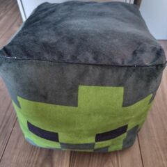 マインクラフト　ゾンビ顔ブロック　ぬいぐるみの画像