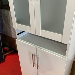 【激安訳あり品】食器棚　持ち帰りにて値下げの画像