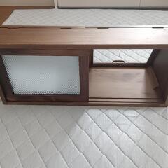 木製カウンター上収納ラック
の画像