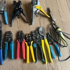電気工事道具一式の画像