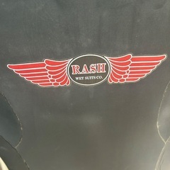 ジャンク品　レディースRASHセミドライウェットスーツの画像