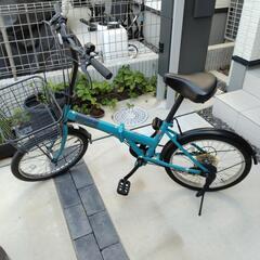 折りたたみ自転車（６段変速）