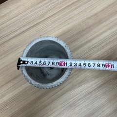 網かご風プランターの画像