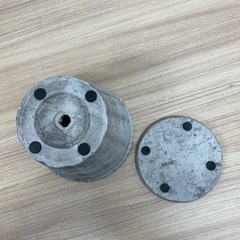 網かご風プランターの画像