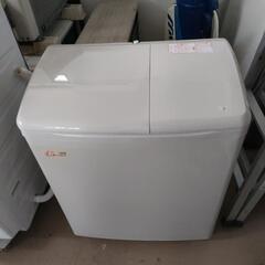 HITACHI 青空 2槽式洗濯機 パインベージュ PS-H45L 中古動作品
