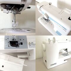 JANOME 電動ミシン JN508DX 508型 フットペダル付 コンパクトミシン デニム 厚物縫 札幌市 北区の画像