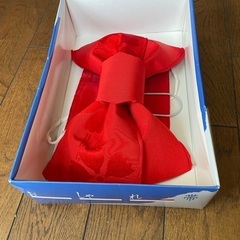 浴衣　おしゃれ帯　赤の画像