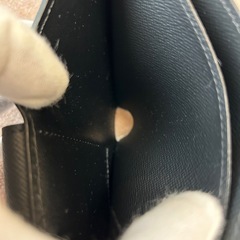美品ルイヴィトンM63652ポルトフォイユマルコ黒色メンズ二つ折り財布ルイビトンの画像
