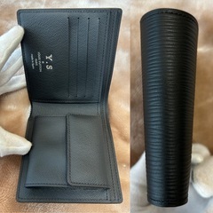 美品ルイヴィトンM63652ポルトフォイユマルコ黒色メンズ二つ折り財布ルイビトンの画像