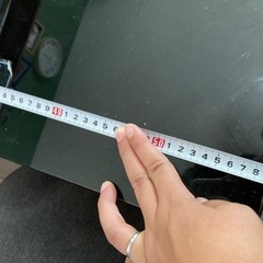 お値下げ！ガラス板　ローテーブルの画像