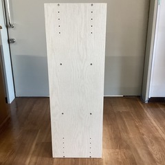 扉付きカラーボックス【町田市再生家具】0619Bの画像