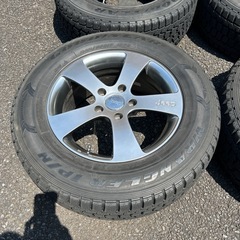 ジープコマンダーJeep 純正 ホイール スタッドレス 4本 グッドイヤー付き 245/65R17の画像