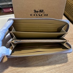 コーチ　アウトレット商品　長財布　新品の画像