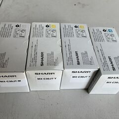SHARPの純正トナーカートリッジセットの画像