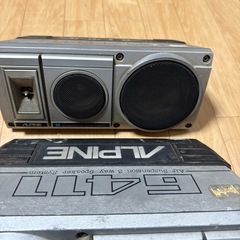 ALPINE 6411置き型スピーカーの画像