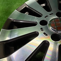 RAYS VERSUS ベルサス　ALBOLE FACE1 16×6.5J +45 PCD100 4H ハブ60 社外　16インチ　4穴　ホイール　S50519027の画像