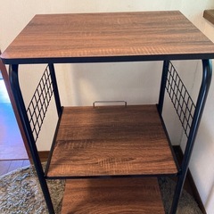 美品　レンジ台　キッチンラック