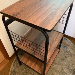 美品　レンジ台　キッチンラックの画像