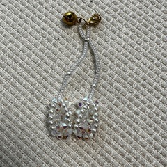 ビーズ 小鳥さん・草履【ハンドメイド】の画像