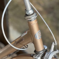ブリヂストン自転車/ギア無し/ゴールド/部品取り推奨
