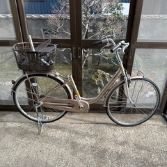 ブリヂストン自転車/ギア無し/ゴールド/部品取り推奨
の画像