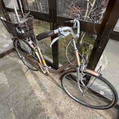 ブリヂストン自転車/ギア無し/ゴールド/部品取り推奨
の画像
