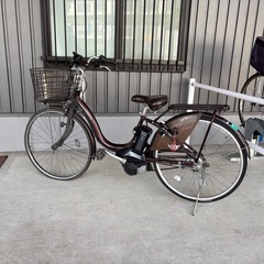 ブリヂストン 電動アシスト自転車 通学使用3年・バッテリー要交換