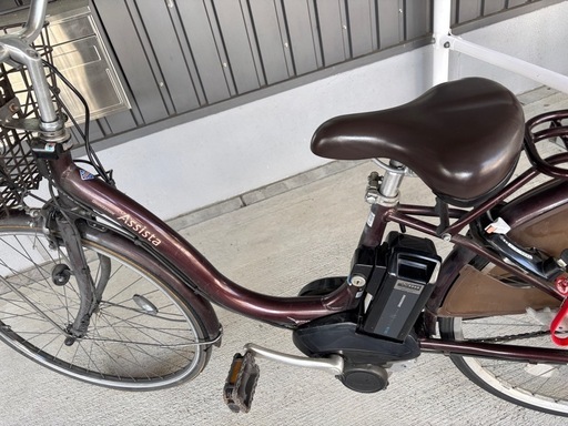 2025新作モデル ブリヂストン 電動アシスト自転車 通学使用3年・バッテリー要 自転車本体