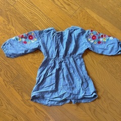 WILL MERY 刺繍入りブラウス チュニック 90の画像