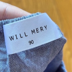WILL MERY 刺繍入りブラウス チュニック 90の画像