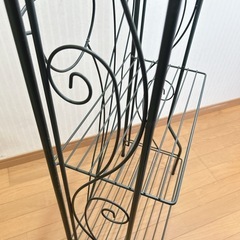 アイアンフラワースタンド　ガーデンシェルフの画像