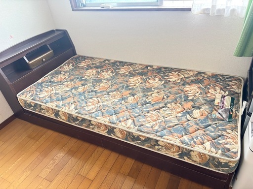 フランスベッド高密度連続スプリング　シングル