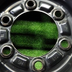 トヨタ　純正　スチールホイール　15X6J　6H　ハブ105　PCD139　7　＋45　250131021の画像