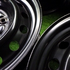 トヨタ　純正　スチールホイール　15X6J　6H　ハブ105　PCD139　7　＋45　250131021の画像