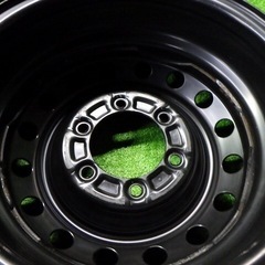 トヨタ　純正　スチールホイール　15X6J　6H　ハブ105　PCD139　7　＋45　250131021の画像