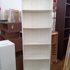 ★リユースのサカイ水戸店★本棚ホワイトH180×D24×W60ク...