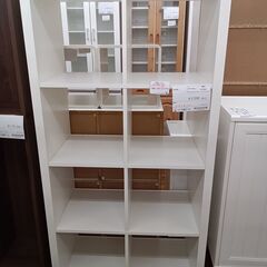 ★リユースのサカイ水戸店★収納棚ホワイトH215×D30×W11...