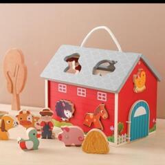 【新品】木製農場のおもちゃセット
モンテッソーリ教育にもぴったり♪ 幼児向け知育おもちゃです！の画像