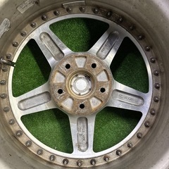 STERN シュテルン　HINODEX 17×9J +47 PCD114.3 5H ハブ72 2本 社外　ホイール　17インチ　5穴　S50424045の画像