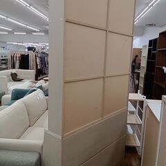 ★リユースのサカイ水戸店★オープンラックベージュH147.5×D39×W76.5クリーニング済みMT4694の画像