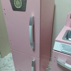 期間限定値下げ/10,000→7,000円　おままごとキッチン&冷蔵庫の画像