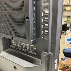 I2506-480 SHARP 40インチ液晶カラーテレビ 4T-C40BJ1 2020年製 地上波のみ動作確認済み リモコン付き 中古の画像