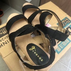 レディースサンダル　厚底の画像