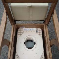 ラップポン・ブリオ ポータブルトイレ 説明書付き 介護用自動ラップ式