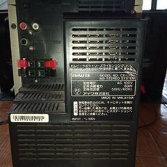 aiwaとTEACのオーディオセットの画像