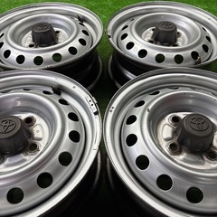 トヨタ純正　スチールホイール　13×5J +39 PCD100 ...