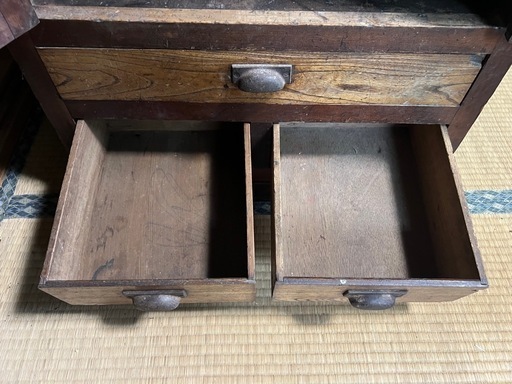 【GO-983】ガラス戸棚 ガラスキャビネット 昭和レトロ アンティーク 人気・おすすめ｜扱いやすい・軽量タイプにぴったり 安心対応 配送通知あり お早めに